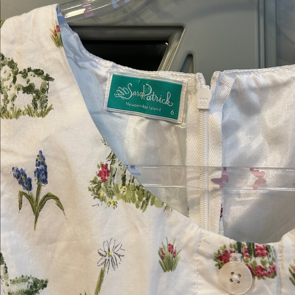 Sarah Patrick Kiel James Patrick Topiary Gardens Toile dress size 6 - Picture 2 of 7